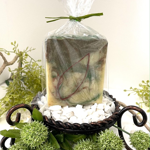 Tabacco and Bay leaf fragrance soap handmade (set of 5) - Picture 3 of 3